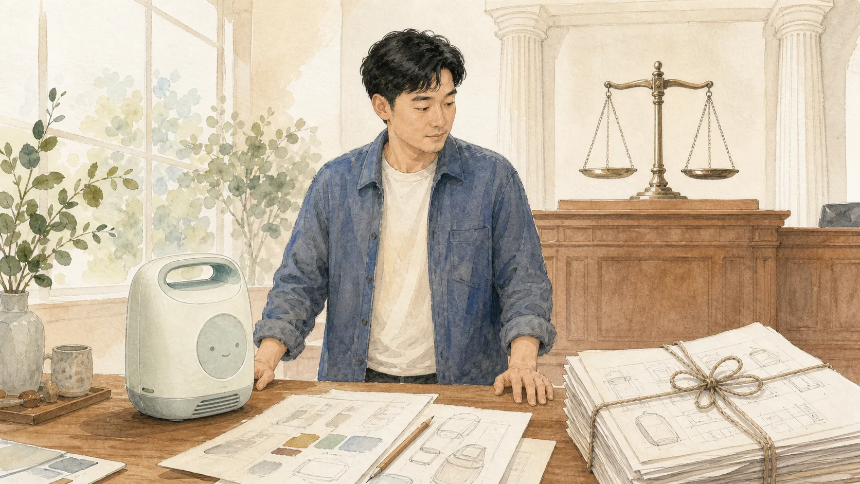 消費硬體原型與密封工程藍圖在法院前接受衡量